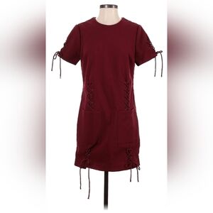 Kendall & Kylie Deep Red Dress